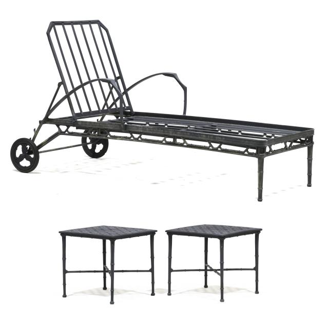 brown-jordan-i-calcutta-i-lounge-chair-and-pair-of-side-tables