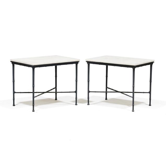 brown-jordan-pair-of-marble-top-i-calcutta-i-side-tables