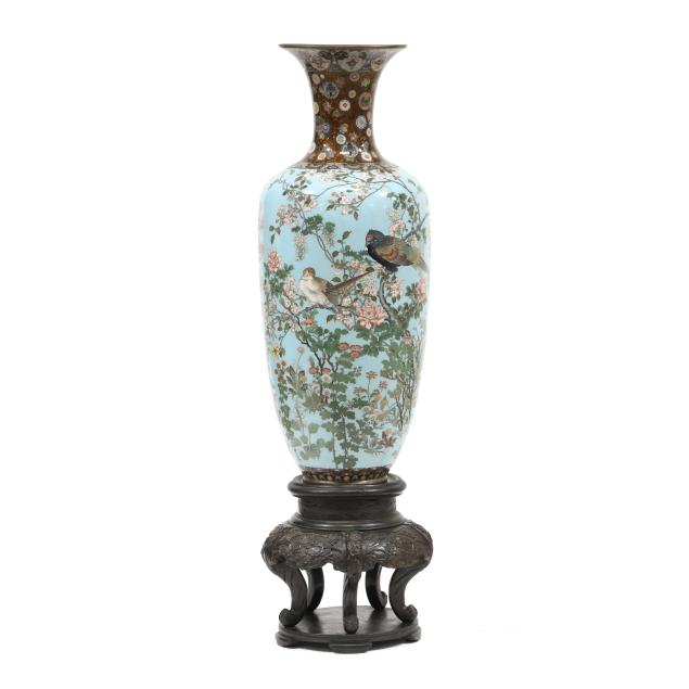 a-magnificent-palace-sized-japanese-cloisonne-vase