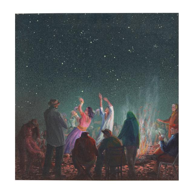 maud-gatewood-nc-1934-2004-i-night-on-the-desert-i-study