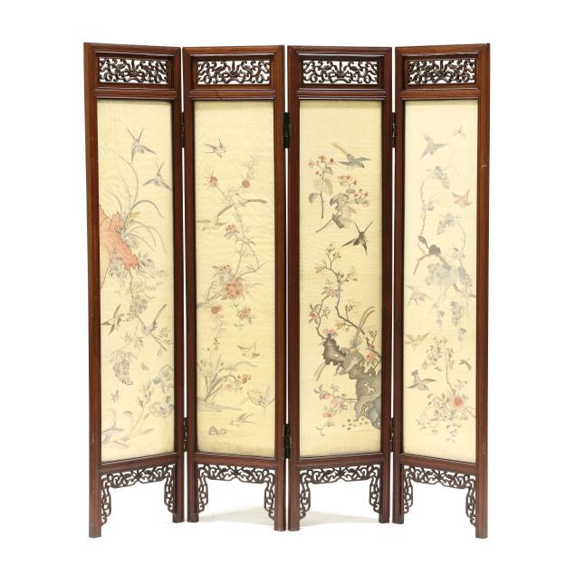 a-chinese-four-panel-harwood-framed-kesi-embroidered-floor-screen