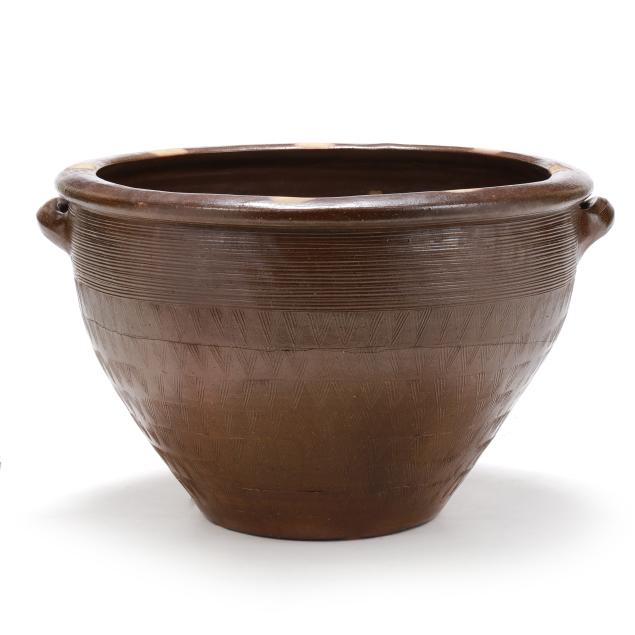 mark-hewitt-nc-b-1955-double-handled-pottery-jardinere