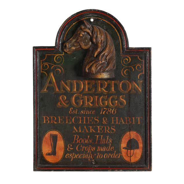 anderton-and-griggs-riding-habit-trade-sign