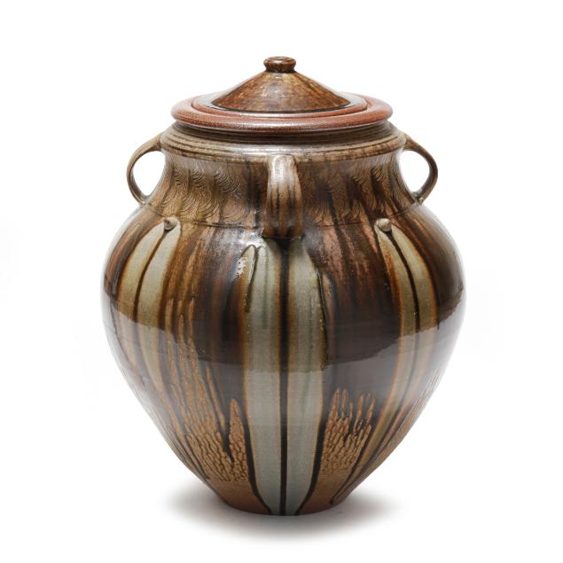 donna-craven-nc-large-four-handled-pottery-vessel-with-cover