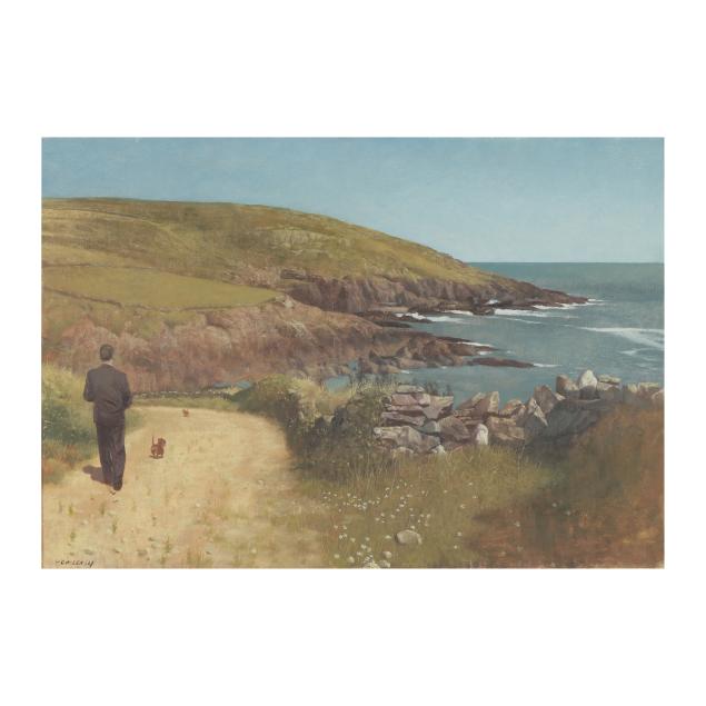 patrick-hennessy-rha-irish-1915-1980-i-h-with-miss-elsa-and-the-captain-i