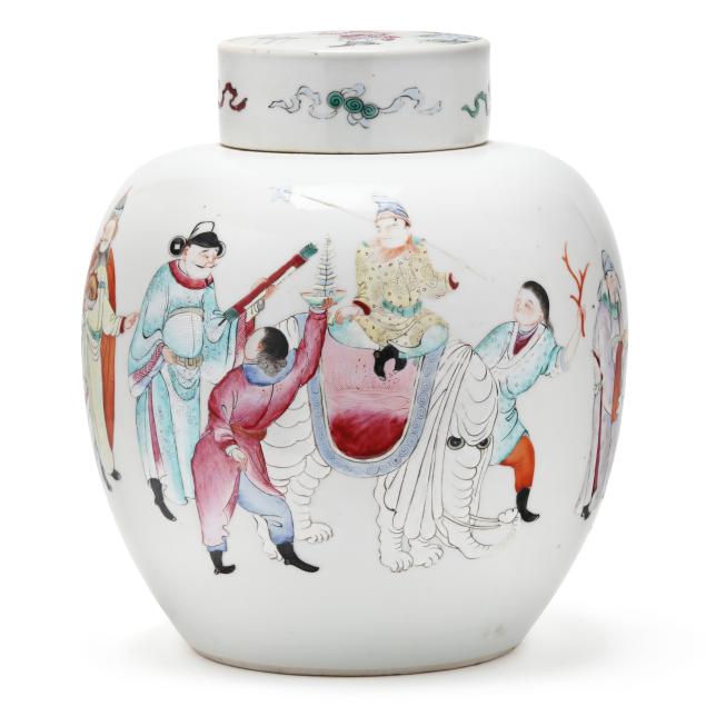 a-chinese-porcelain-ginger-jar-with-cover-of-a-procession