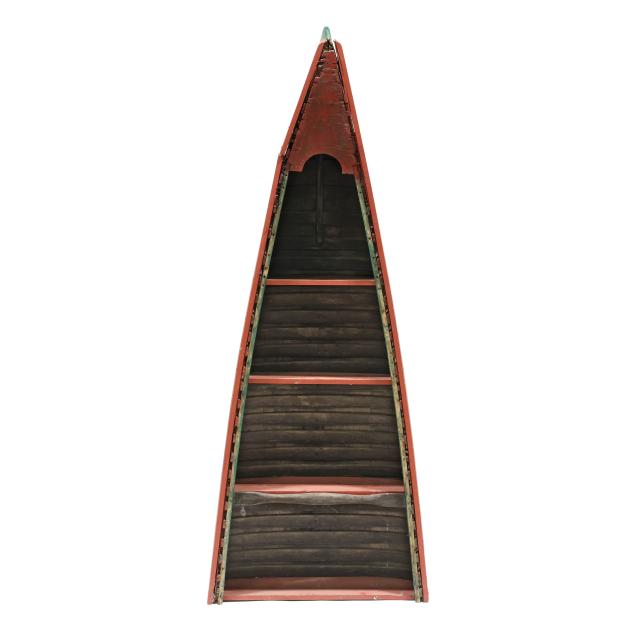 painted-canoe-bookcase