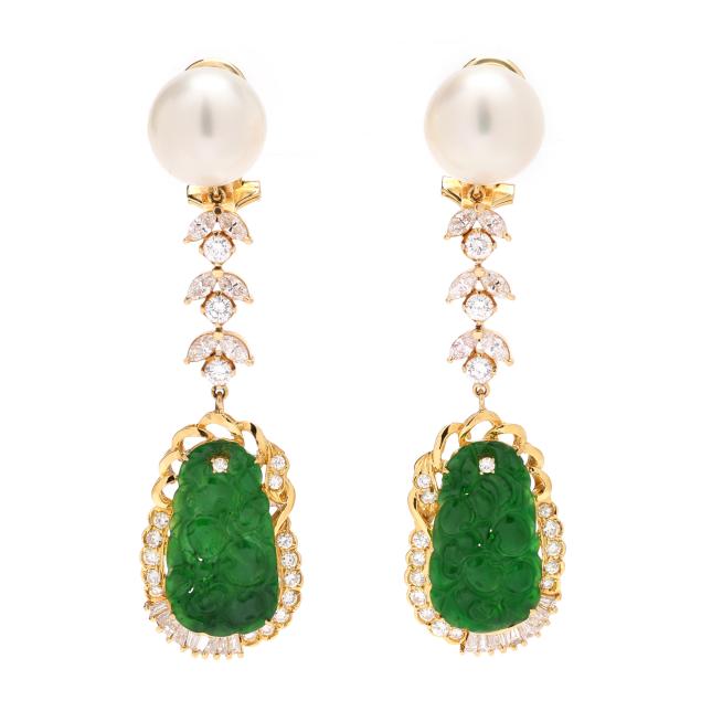 gold-jadeite-jade-diamond-and-pearl-drop-earrings