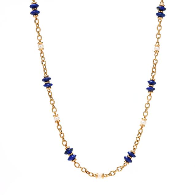 gold-lapis-lazuli-and-pearl-station-necklace