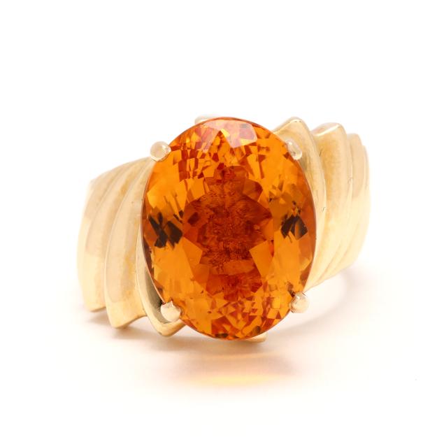 gold-and-citrine-ring