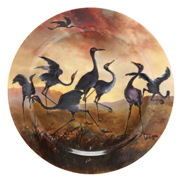haviland-co-rutherford-b-hayes-presidential-china-plate-with-cranes