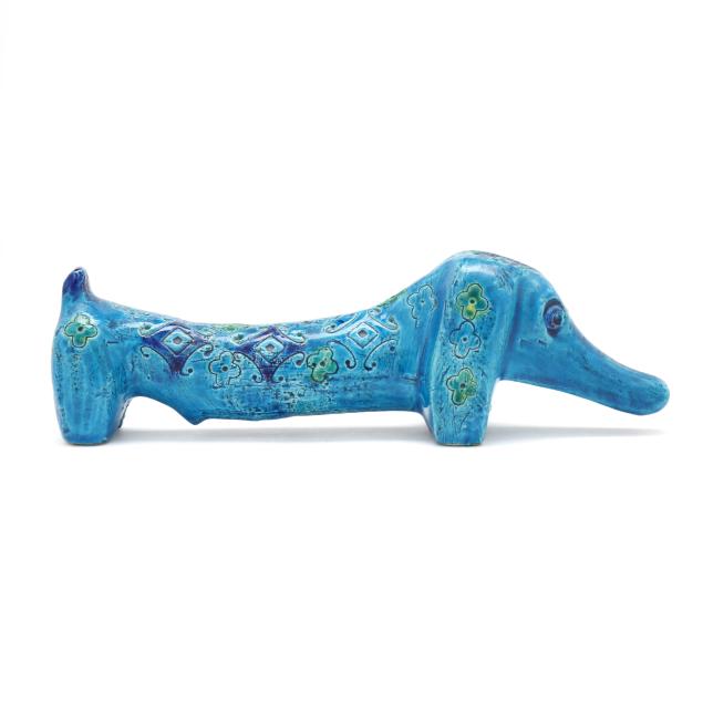 attributed-aldo-londi-italian-1911-2003-for-bitossi-i-rimini-blu-i-dachshund