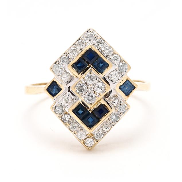 bi-color-gold-diamond-and-sapphire-geometric-ring