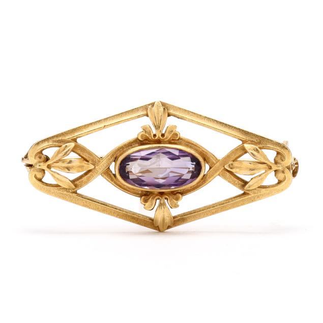 art-nouveau-gold-and-amethyst-brooch-hayden-w-wheeler-co