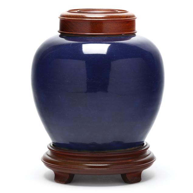 a-chinese-monochrome-sapphire-blue-glazed-ginger-jar