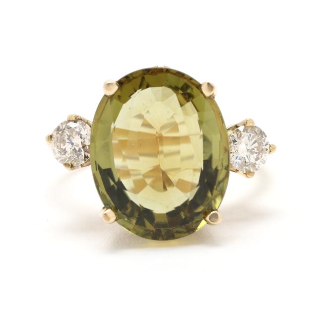 gold-green-tourmaline-and-diamond-ring