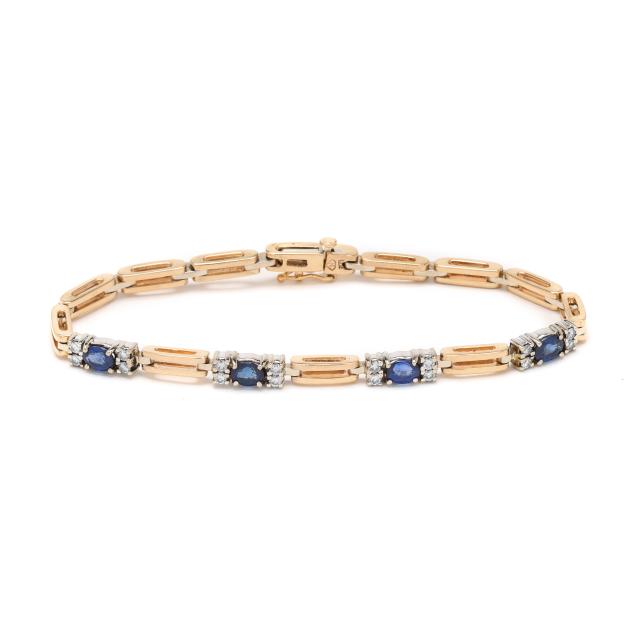 bi-color-gold-and-sapphire-bracelet
