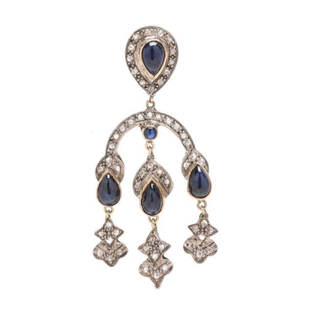 silver-topped-gold-and-sapphire-pendant
