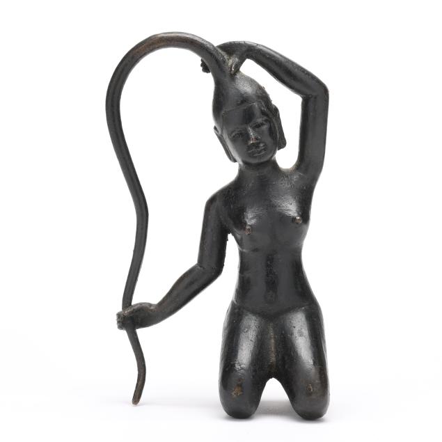 a-southeast-asian-small-bronze-buddhist-sculpture-of-phra-mae-thorani