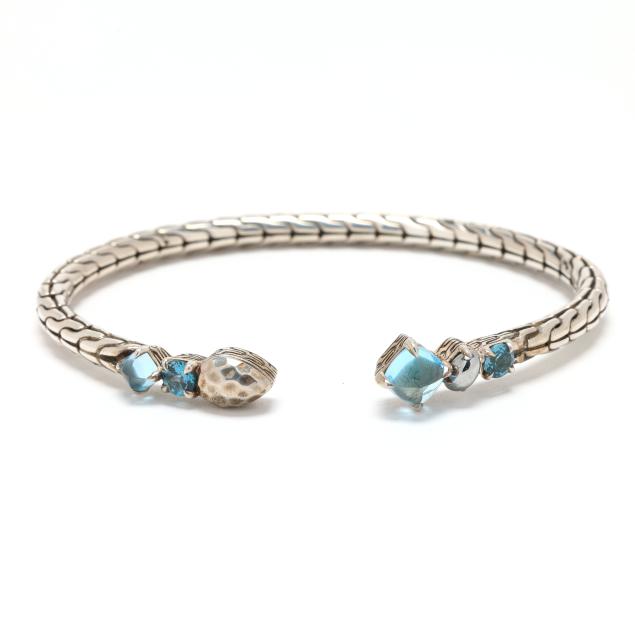 silver-and-blue-topaz-flexible-cuff-john-hardy