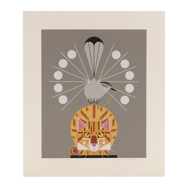 charley-harper-american-1922-2007-i-catnip-i