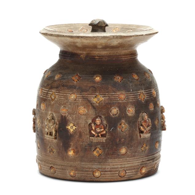 a-tibetan-inlaid-wood-prayer-jar