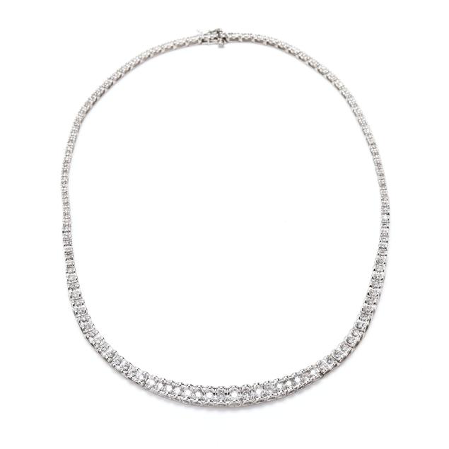 white-gold-and-diamond-riviera-necklace