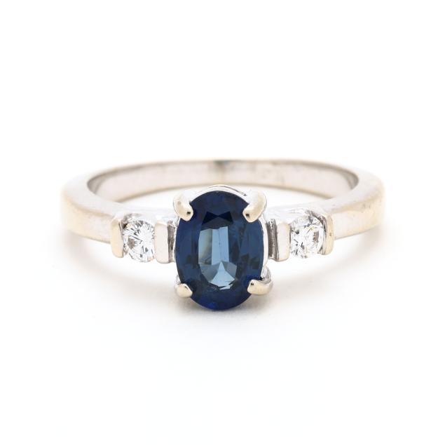 white-gold-sapphire-and-diamond-ring