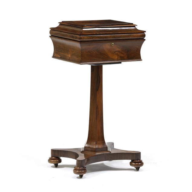 william-iv-rosewood-tea-caddy-stand