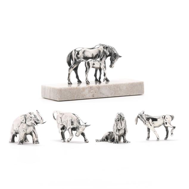 five-s-kirk-son-sterling-silver-animal-figures
