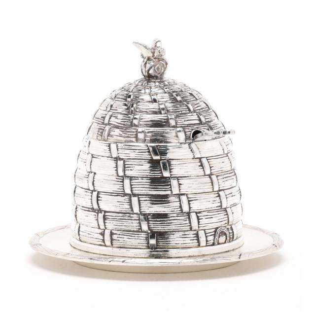 godinger-silver-plated-honey-jar