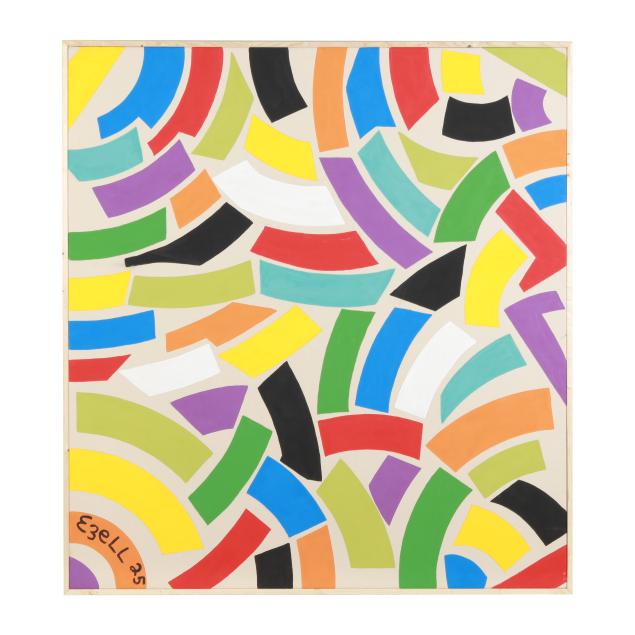 sam-ezell-nc-large-colorful-abstract-painting