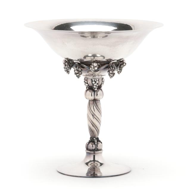 large-danish-georg-jensen-sterling-silver-tazza-no-264a