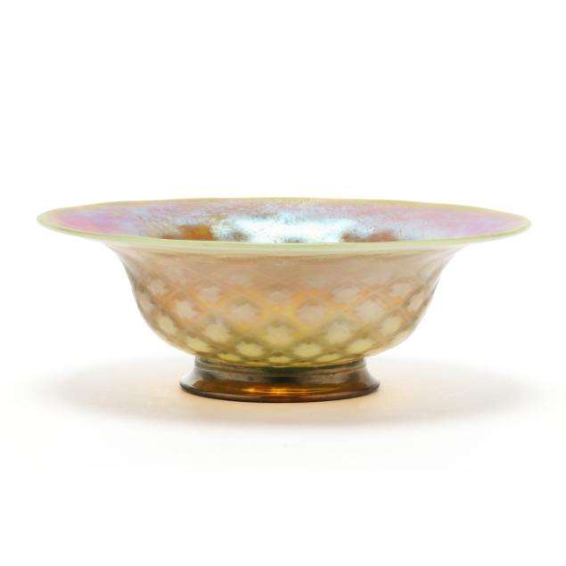 l-c-tiffany-quilted-favrile-footed-glass-center-bowl