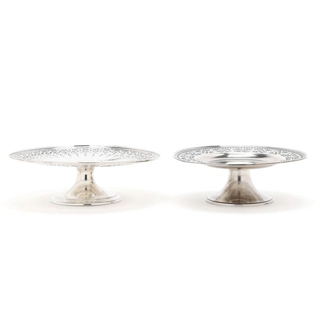 two-tiffany-co-sterling-silver-cake-stands