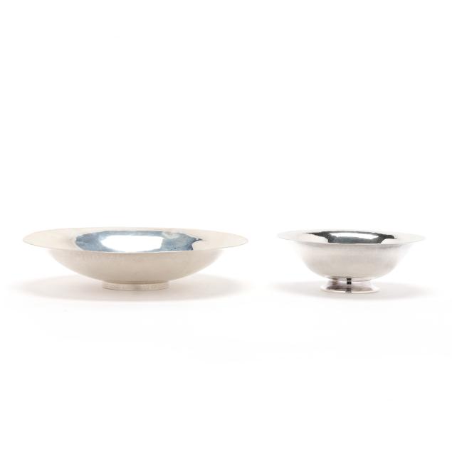 two-georg-jensen-danish-sterling-silver-bowls