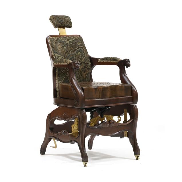 george-archer-carved-walnut-adjustable-barber-s-chair