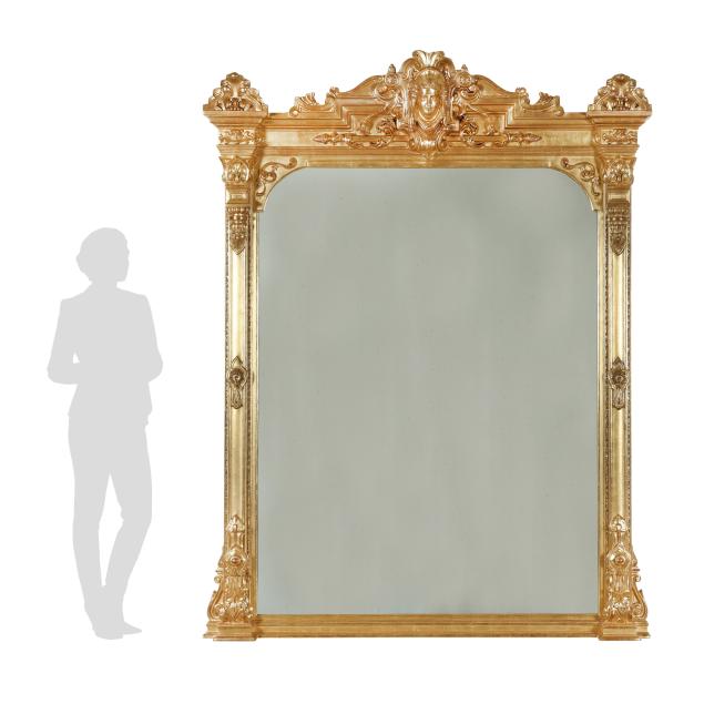 large-neoclassical-carved-and-gilt-pier-mirror