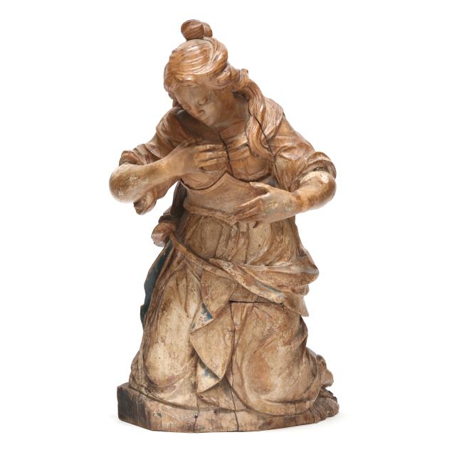 salzburg-school-16th-century-carved-and-polychrome-sculpture-of-a-kneeling-figure