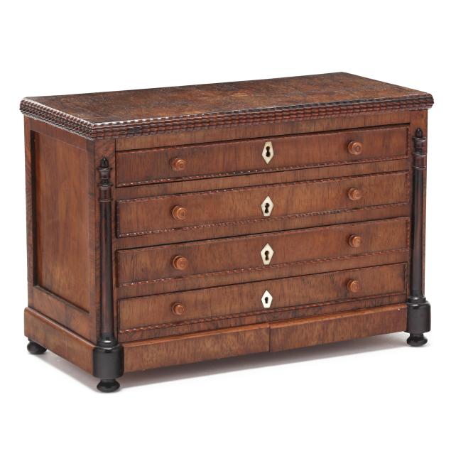 miniature-classical-mahogany-chest-of-drawers