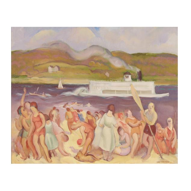 carl-john-zimmerman-american-1900-1985-bathers-and-riverboat