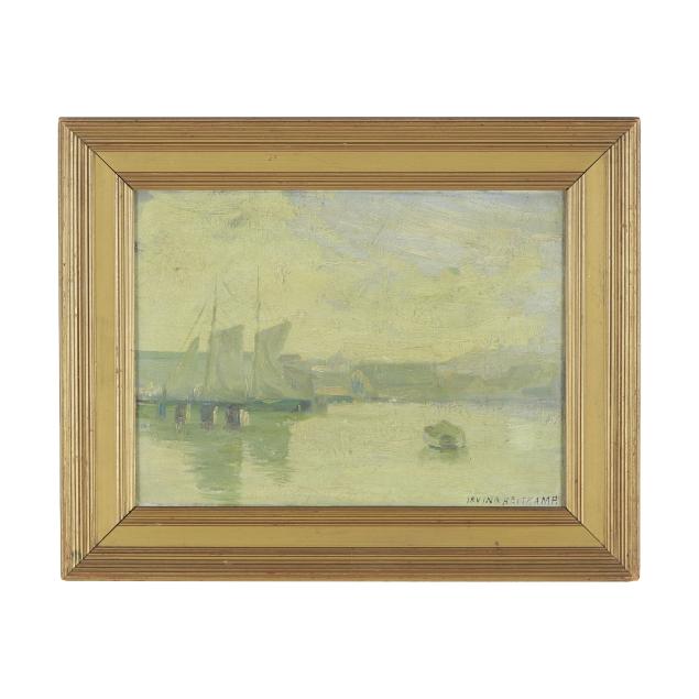irving-r-heitkamp-american-1892-1917-harbor-scene