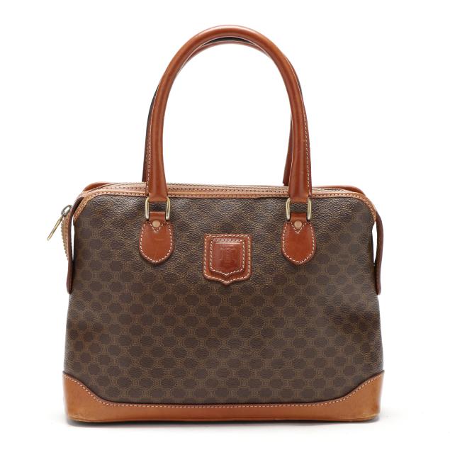 brown-canvas-and-leather-handbag-celine