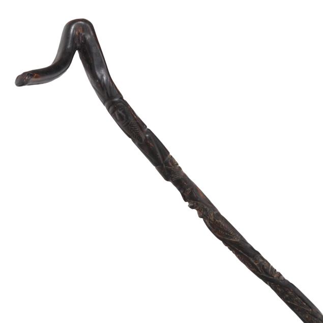 figural-carved-black-branch-coral-cane