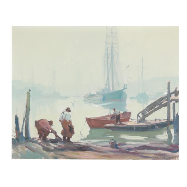 emile-gruppe-american-1896-1978-along-the-docks