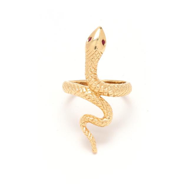 gold-snake-motif-ring