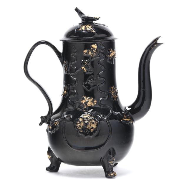 jackfield-black-glazed-teapot-with-relief-molded-decoration