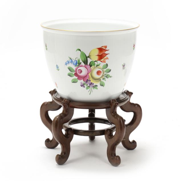 herend-large-i-printemps-i-porcelain-jardiniere-with-stand