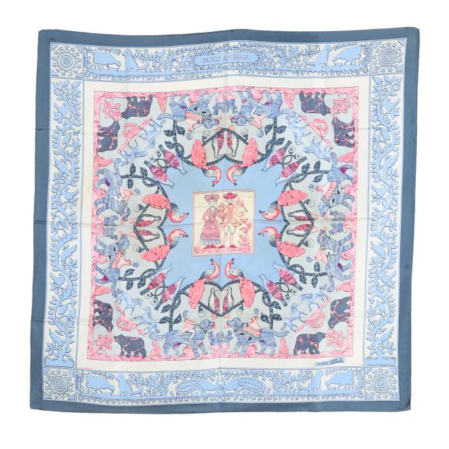 silk-i-early-america-i-scarf-hermes