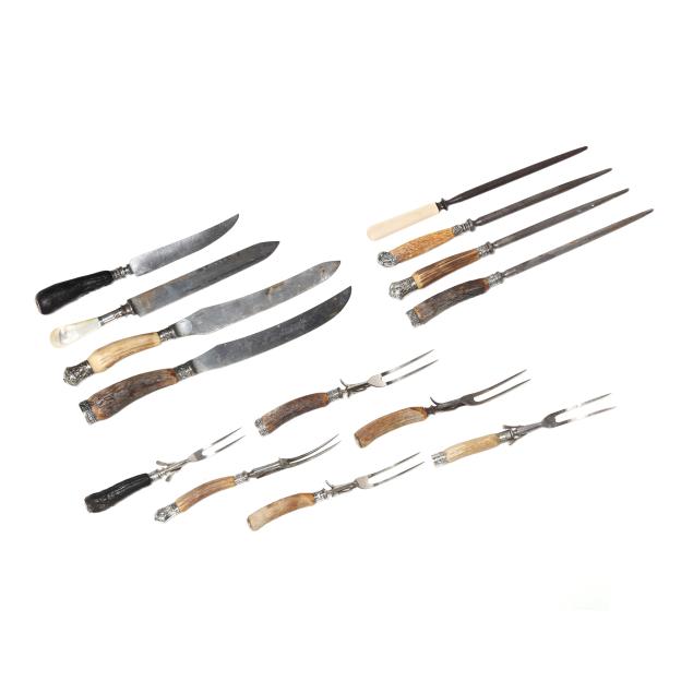 a-group-of-antique-carving-pieces